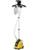 HomCom Stiratrice A Vapore Verticale Professionale 1.4L 1800W, Giallo -Pulizia Della Casa 10657268 1