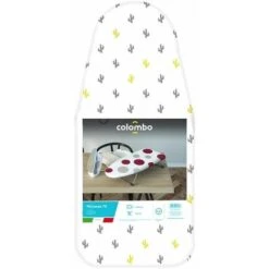 Colombo Miniasse Da Stiro 70x32 Con Gambe Ripiegabili Internamente, Nuovo Blocco In Posizione Aperta -Pulizia Della Casa 16234835 3