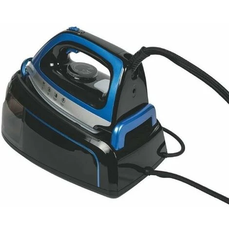 BLU METALLICO FERRO DA STIRO CON CALDAIA RICARICA CONTINUA 2400 W 4 BLU METALLICO FERRO DA STIRO CON CALDAIA RICARICA CONTINUA 2400 W - immagine 2