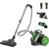 Monzana Aspirapolvere Senza Sacco Accessori Filtro HEPA 700 W Aspiratore Per Pavimenti Domestici Multiciclone Verde -Pulizia Della Casa 27366168 1