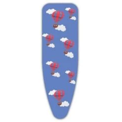 Copriasse Da Stiro 100% Cotone Imbottito Con Cordoncino 136x58 Cm L