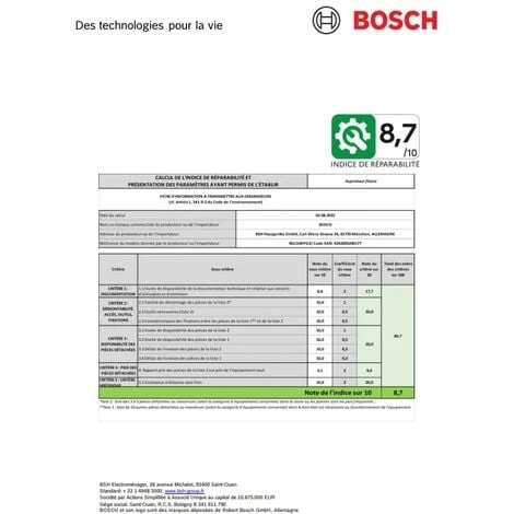 Aspirapolvere 69db Bianco - Bgls4hyg2 - Bosch 4 Aspirapolvere 69db Bianco - Bgls4hyg2 - Bosch - immagine 2