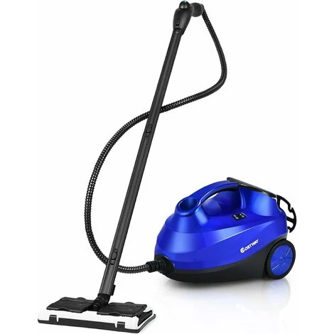 COSTWAY 2000W Pulitore A Vapore Con 19 Accessori E Serbatoio Da 1,5L, Vaporetto Per Tappeti, Per Pulizie Profonde Pavimenti Finestre E Macchine (Blu) 3 COSTWAY 2000W Pulitore A Vapore Con 19 Accessori E Serbatoio Da 1,5L, Vaporetto Per Tappeti, Per Pulizie Profonde Pavimenti Finestre E Macchine (Blu)