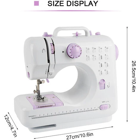 505 Macchina Da Cucire Semplice Macchina Da Cucire Decorativa Mini Macchina Da Cucire Decorativa Macchina Da Cucire Elettrica Filo Da Cucito Portatile 4 505 Macchina Da Cucire Semplice Macchina Da Cucire Decorativa Mini Macchina Da Cucire Decorativa Macchina Da Cucire Elettrica Filo Da Cucito Portatile - immagine 2