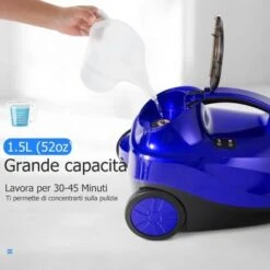 Pulitore A Vapore Professionale 2000W Per Uso Domestico, Scopa A Vapore Elimina Il 99,9% Di Virus, Rosso, 114,3x43,2x22,9 Cm -Pulizia Della Casa 43539114 3