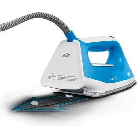 Braun CareStyle 1 Is 1012 Bl Ferro Da Stiro Con Caldaia 2400W 15 Litri Ceramica Blu/Bianco 6 Braun CareStyle 1 Is 1012 Bl Ferro Da Stiro Con Caldaia 2400W 15 Litri Ceramica Blu/Bianco - immagine 4