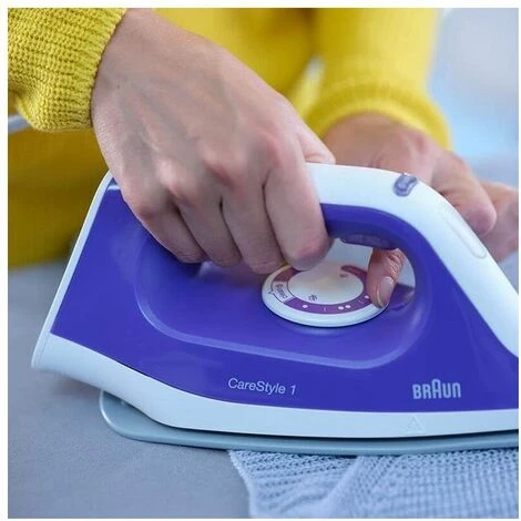 Braun CareStyle 1 Is 1012 Bl Ferro Da Stiro Con Caldaia 2400W 15 Litri Ceramica Blu/Bianco 7 Braun CareStyle 1 Is 1012 Bl Ferro Da Stiro Con Caldaia 2400W 15 Litri Ceramica Blu/Bianco - immagine 5