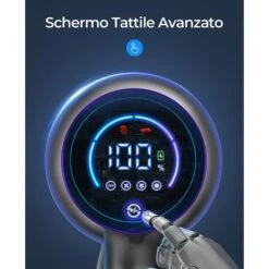 Laresar Scopa Elettrica Senza Fili, 400W/33000pa Aspirapolvere Senza Fili Potente Con Display Touch, Autonomia 50 Minuti, Anti-Avvolgimento Aspirapolvere Senza Fili, Pulizia Dei Bordi, 1.5L【Elite 3】 9 Laresar Scopa Elettrica Senza Fili, 400W/33000pa Aspirapolvere Senza Fili Potente Con Display Touch, Autonomia 50 Minuti, Anti-Avvolgimento Aspirapolvere Senza Fili, Pulizia Dei Bordi, 1.5L【Elite 3】 -Pulizia Della Casa 63921485 3