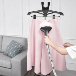 Stiratore Verticale A Vapore Rosa 1700W, Ferro Da Stiro Professionale Stiratore A Vapore -Pulizia Della Casa 67447946 5