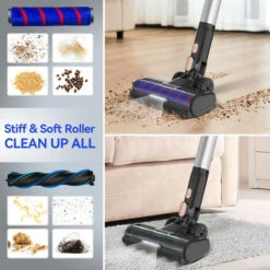 Aspirapolvere A Batteria Yisora 25 KPA, Aspirapolvere 2 In 1, Aspirapolvere A Sacco E Senza Fili, Display A LED, Motore Brushless Da 265 W Fino A 60 Minuti, Aspirapolvere Senza Sacchetto Per Tappeti, Pavimenti, Peli Di Animali Domestici 11 Aspirapolvere A Batteria Yisora 25 KPA, Aspirapolvere 2 In 1, Aspirapolvere A Sacco E Senza Fili, Display A LED, Motore Brushless Da 265 W Fino A 60 Minuti, Aspirapolvere Senza Sacchetto Per Tappeti, Pavimenti, Peli Di Animali Domestici -Pulizia Della Casa 70128548 5