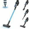 ASPIRAPOLVERE SENZA FILI 4 IN 1SCOPA ELETTRICA DA 250 W CON BATTERIA DA 2200 MAH ASTA TELESCOPICA LUCI A LED PER CASA AUTO E ANIMALI DOMESTICI