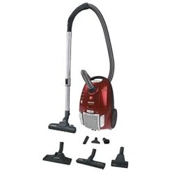Hoover TE70TE75011 Traino Con Sacco Telios Plus, Sacco Con Capacità Da 3,5 Litri, 700 Watt, Rosso, 66 DB [Classe Di Efficienza Energetica A] -Pulizia Della Casa 70812122 2