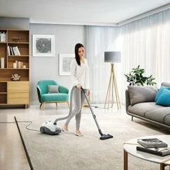 Electrolux EEG41IW Aspirapolvere Con Sacco, Hygiene Filter 12, 600 W, 3.5 Litri, 80 Decibel, Bianco 8 Electrolux EEG41IW Aspirapolvere Con Sacco, Hygiene Filter 12, 600 W, 3.5 Litri, 80 Decibel, Bianco -Pulizia Della Casa 70816305 3