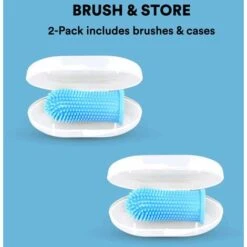 Set Di Spazzolini Da Dito, Design Ergonomico, Setole Avvolgenti Per Una Facile Pulizia Dei Denti, Cure Dentistiche -Pulizia Della Casa 73334986 3