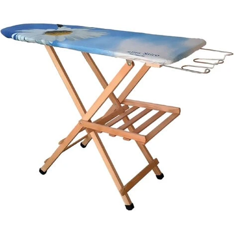 MADE IN ITALY Asse Da Stiro In Legno Piano Cm. 114 X 37 3 MADE IN ITALY Asse Da Stiro In Legno Piano Cm. 114 X 37