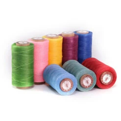 150D Corde Cerate Poliestere Filo Per Cucire In Pelle Per Tutti Gli Usi Piatto Cera Cuciture Stringhe Per Legatoria Macrame Artigianato Braccialetti FAI DA TE -Pulizia Della Casa 77493470 3