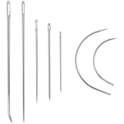 31Pcs In Pelle Filo Cerato Strumento Del Mestiere Accessori Per Cucire FAI DA TE In Pelle Aghi Per Cucire A Mano Per Tappeto In Pelle Tela Cucito FAI DA TE -Pulizia Della Casa 77495261 5