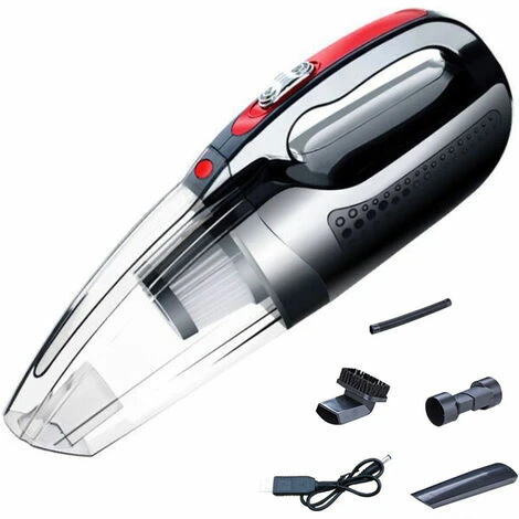 Potente Aspirapolvere Portatile Ad Aspirazione, Aspirapolvere Portatile Senza Fili Ricaricabile Per La Pulizia Di Peli Di Animali Domestici E Polvere Di Ghiaia Per Auto, Nero 3 Potente Aspirapolvere Portatile Ad Aspirazione, Aspirapolvere Portatile Senza Fili Ricaricabile Per La Pulizia Di Peli Di Animali Domestici E Polvere Di Ghiaia Per Auto, Nero