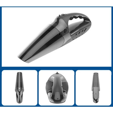 Aspirapolvere Per Auto Senza Fili 4 In 1 Da 120 W Con Ricarica USB Aspirapolvere Umido E Secco-nero 4 Aspirapolvere Per Auto Senza Fili 4 In 1 Da 120 W Con Ricarica USB Aspirapolvere Umido E Secco-nero - immagine 2