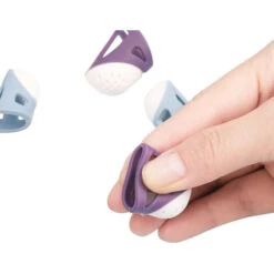 Ditale Antiscivolo Morbido Per La Casa Cucito Per La Casa Proteggi Attrezzi Fai-da-te Quilting Accessori Artigianali Ditale Per Dita Medio-grande Cucito 1pc (Blu) -Pulizia Della Casa 85581017 4