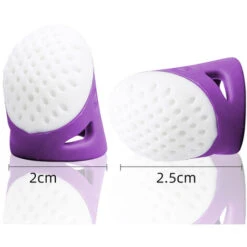 Ditale Antiscivolo Morbido Per La Casa Cucito Per La Casa Proteggi Attrezzi Fai-da-te Quilting Accessori Artigianali Ditale Per Dita Medio-grande Cucito 1pc (Blu) -Pulizia Della Casa 85581017 5