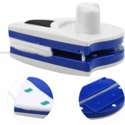 Detergente Per Vetri Strumento Per La Pulizia Del Vetro Della Finestra A Doppia Faccia In Plastica Strumento Per La Pulizia Del Vetro Della Finestra A Doppia Faccia Domestica -Pulizia Della Casa 86167694 4