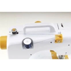 PRIXTON - Macchina Da Cucire Portatile P120 - Cassetto Per Accessori - Lampada Integrata - 16 Tipi Di Schemi - Pedale Incluso - Colore Giallo -Pulizia Della Casa 86655525 5