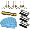 Set Di Panno Per Mocio Con Spazzola Filtro Confezione Da 5 Kit Accessori Di Ricambio Per Aspirapolvere Ecovacs Deebot Ozmo 920 950 Include 1 Spazzola Rotante 2 Spazzole Laterali 1 Filtro 1 Tampone Per -Pulizia Della Casa 86853922 1