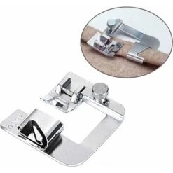HIASDFLS 3 PCS Piedino Per Macchina Da Cucire 1/2 "3/4" 1 "Piedino Per Orlo Arrotolato Piedino Per Macchina Da Cucire In Sbieco Per Brother Singer Janome Toyota -Pulizia Della Casa 88131691 3