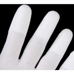 Guanti Trapuntati Per Trapuntatura In Nylon Per Macchina Da Cucire Taglia M Bianchi -Pulizia Della Casa 88941051 4