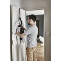 Rowenta Dr9100 Access Steam Care Ferro Da Stiro Verticale A Vapore Sanificante Potente E Versatile Con Supporto Verticale E 3 Accessori Inclusi, 2 Impostazioni Di Vapore, Potenza 1600 W, 200 Ml, Nero -Pulizia Della Casa 89658585 3