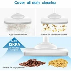 Scopa Elettrica Senza Filo Senza Sacco 12000 Pa Con Luce LED Frontale Autonomia Batteria 6000 MAh 30 Min Tempo Di Ricarica 4-5 H 10 Scopa Elettrica Senza Filo Senza Sacco 12000 Pa Con Luce LED Frontale Autonomia Batteria 6000 MAh 30 Min Tempo Di Ricarica 4-5 H -Pulizia Della Casa 92037889 4