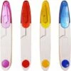 Macchina Per Tagliare Il Filo Da Cucire, 4 Forbici Da Cucire In Plastica Con Copertura A U Con Macchina Per Tagliare Il Filo Da Cucire, Per Cucire Ricami Personalizzati Fai-da-te 4 Pezzi (rosso, Viola -Pulizia Della Casa 92922861 1