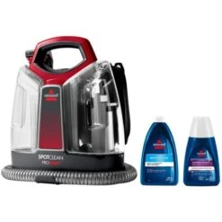 BISSELL SpotClean ProHeat - Pulitore Portatile Per Tappezzeria - Smacchiatore Multisuperficie Per Moquette, Tappeti, Scale E Auto - Rimuove Lo Sporco, Liquidi E Le Macchie - 330 W -74 DB - 36988 -Pulizia Della Casa 92953600 4