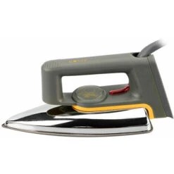 Ferro Da Stiro A Secco Vecchio Stile 2200 W, Regolazione Della Temperatura A Tre Stadi, Riscaldamento Rapido, Piastra Inferiore In Acciaio Inossidabile -