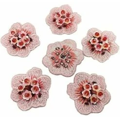 10 Pezzi Ricamo Fiore Rosa Modello Cucire Su Toppe Per Abbigliamento Appliques Accessori Fai Da Te 11 10 Pezzi Ricamo Fiore Rosa Modello Cucire Su Toppe Per Abbigliamento Appliques Accessori Fai Da Te -Pulizia Della Casa 96227254 5