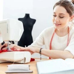 LITZEE Accessori Da Cucito Fasce Elastiche E Clip Per Naso, 50 M Lunghezza 3 Mm Corda Di Gomma Elastica Con 100 Pezzi Ponti Nasali Per Cucito E Artigianato Fai-da-Te -Pulizia Della Casa 96300772 5