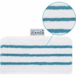 Set Di 6 Microfibre Lavabili Per Scopa A Vapore Black & Decker FSMP20, FSMH1321JMD, FSM1500, FSM1600, FSM1610, FSM1620, FSM1621, FSM1630, FSMH162 -Pulizia Della Casa 97073607 3