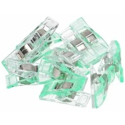 20 Fermagli Per Tessuto Fermagli Per Cucire WonderClips Accessori Per Cucire In Verde -Pulizia Della Casa 97823955 4