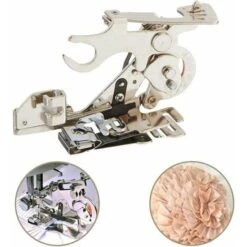Piedino Per Macchina Da Cucire Con Pieghe Arricciate Per Cantante A Gamba Bassa Brother Babylock Viking Janome Kenmore