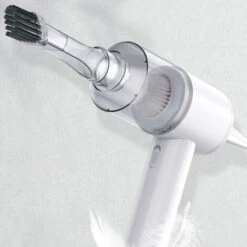 Aspirapolvere E Soffiatore D'aria Senza Fili 2 In 1 2000PA Mini Collettore Di Polveri Portatile Per Interni Auto Da Ufficio A Casa (nero) -Pulizia Della Casa 98127798 3