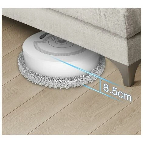 Robot Lavapavimenti Intelligente USB Wet And Dry, Bianco 6 Robot Lavapavimenti Intelligente USB Wet And Dry, Bianco - immagine 4