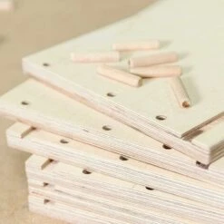 Confezione Da 400 Tasselli In Legno Da 8 Mm X 40 Mm - Tassello In Legno Massello Di Faggio Ideale Per Fresa Per La Lavorazione Del Legno - Adatto Per Maschera Di Foratura/guida Di Foratura. A -Pulizia Della Casa 99781959 3