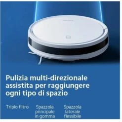 Xiaomi E10 Aspirapolvere Robot 0.4 Litri Senza Sacchetto Bianco 11 Xiaomi E10 Aspirapolvere Robot 0.4 Litri Senza Sacchetto Bianco -Pulizia Della Casa 99968065 5